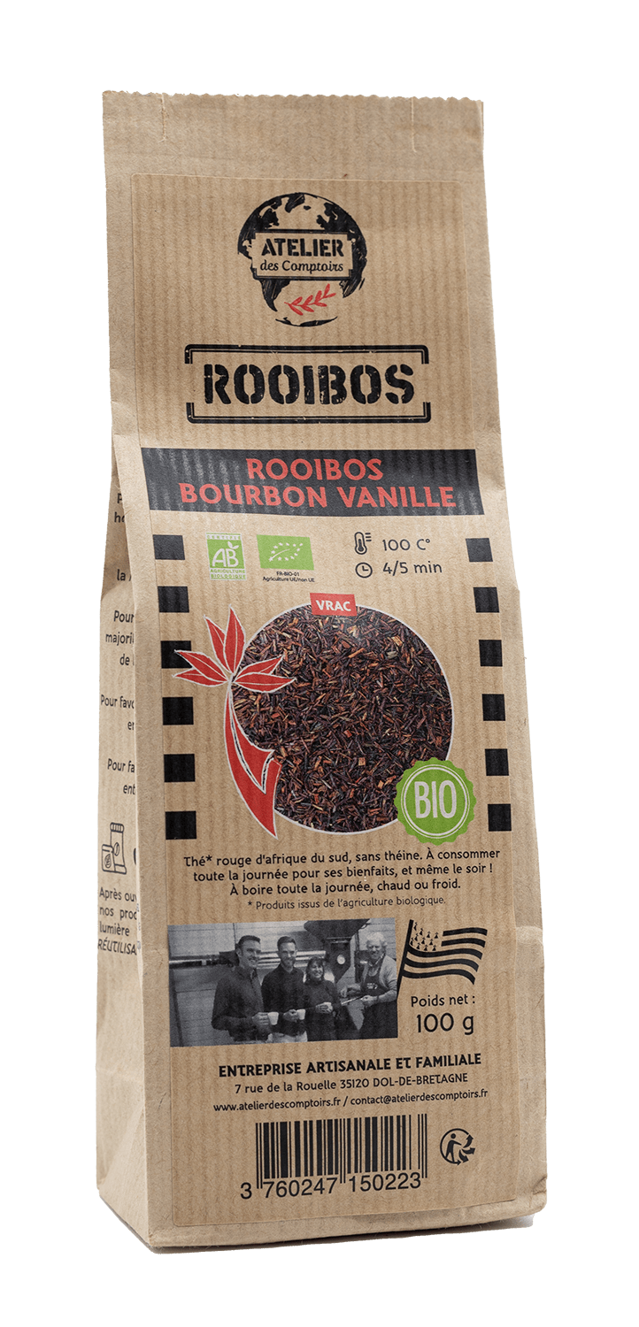 Rooibos Vanille bio  Deuza café artisanal